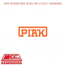 PIAK NUDGE BAR FITS ISUZU MU-X 2017 ONWARDS